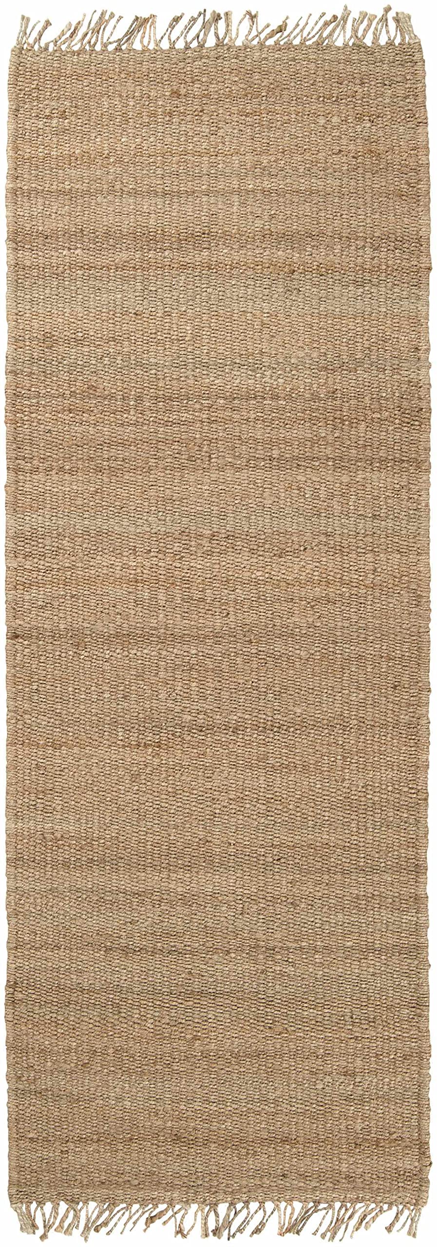 Hauteloom Oaks Solid Handwoven Seagrass Jute Rug - 5' x 7'6