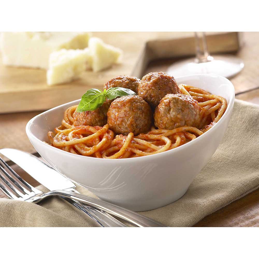 Rosina Italian Style Oven Baked Beef Meatballs - 10 lb Bulk Pack (1 Each) | Perfect for Pasta, Subs & Party Appetizers