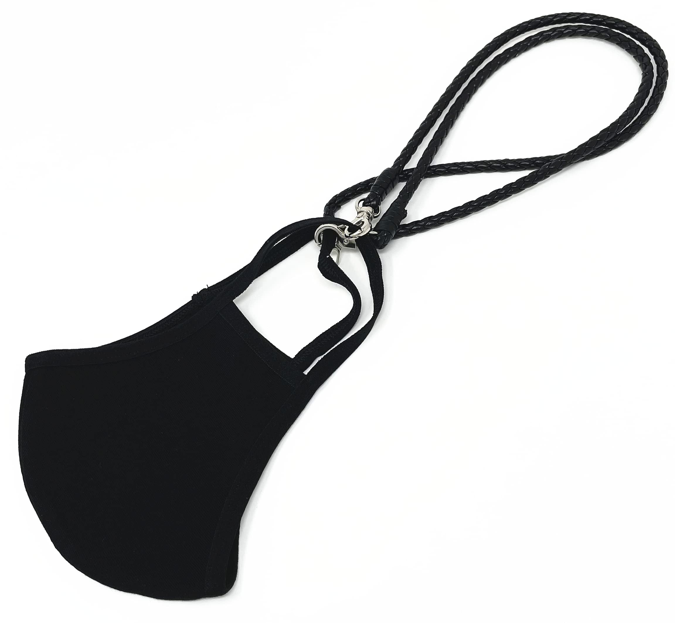 Multifunctional Braided Necklace Lanyard Keychain - Stylish Holder for Keys, Wallet, Face Mask & ID Badge - Perfect for Work, Travel, Gym & Everyday Use