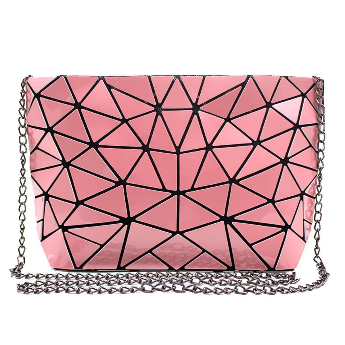 Geometric Luminous Crossbody Purse for Women - Party & Evening Out