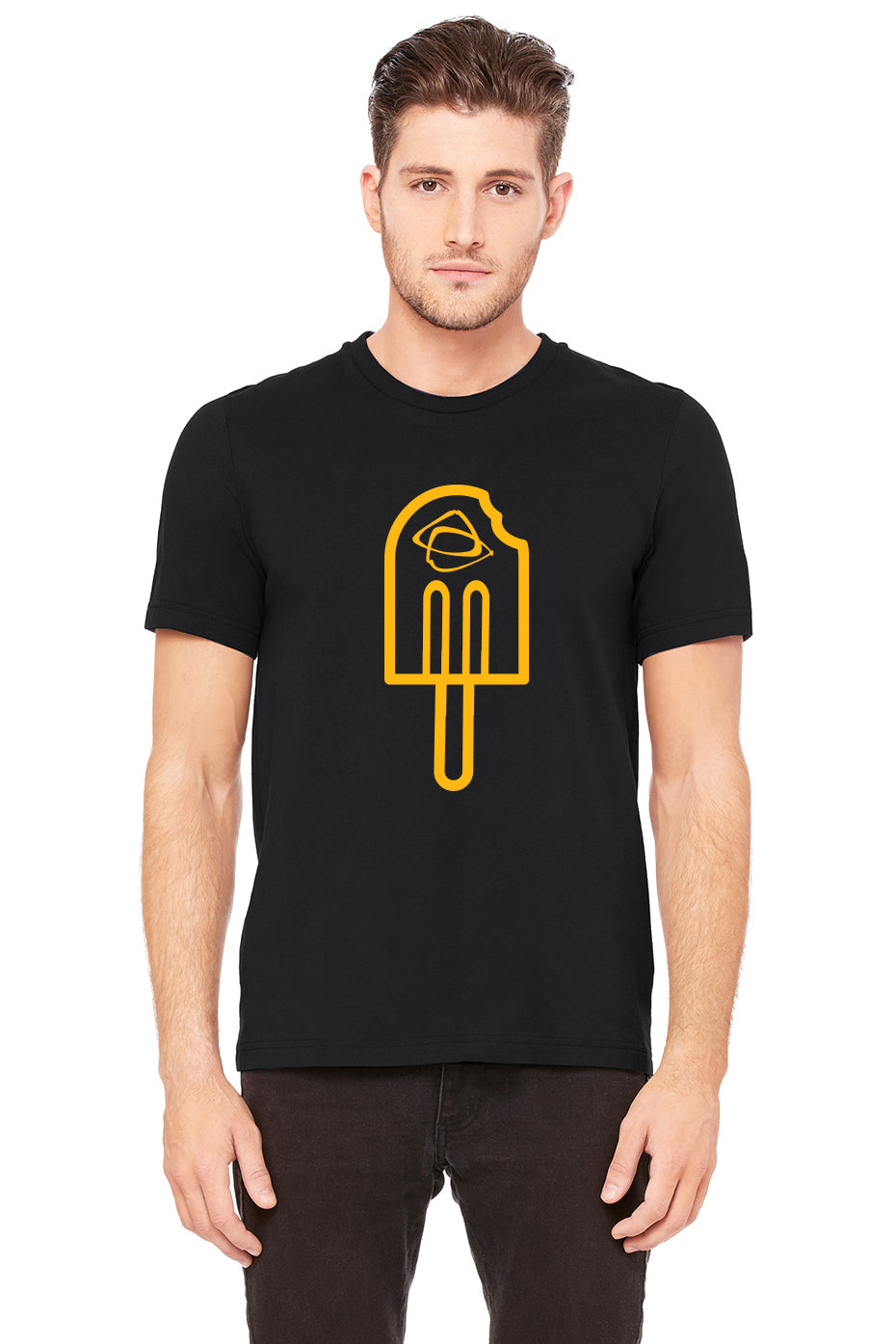 Trendy Popsicle Print T-Shirt for Women & Men - Soft Cotton Summer Tee - Perfect for Beach, Vacation & Casual Outings