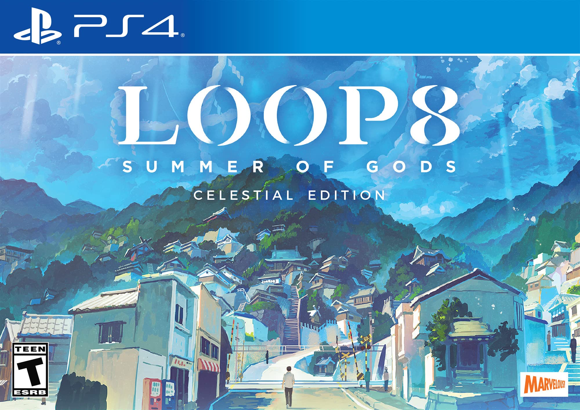 Loop8: Summer of Gods Celestial Edition - PS4 JRPG Game | Epic Adventure with Divine Powers | Perfect for Anime & Fantasy Fans | Play at Home or Gaming Parties