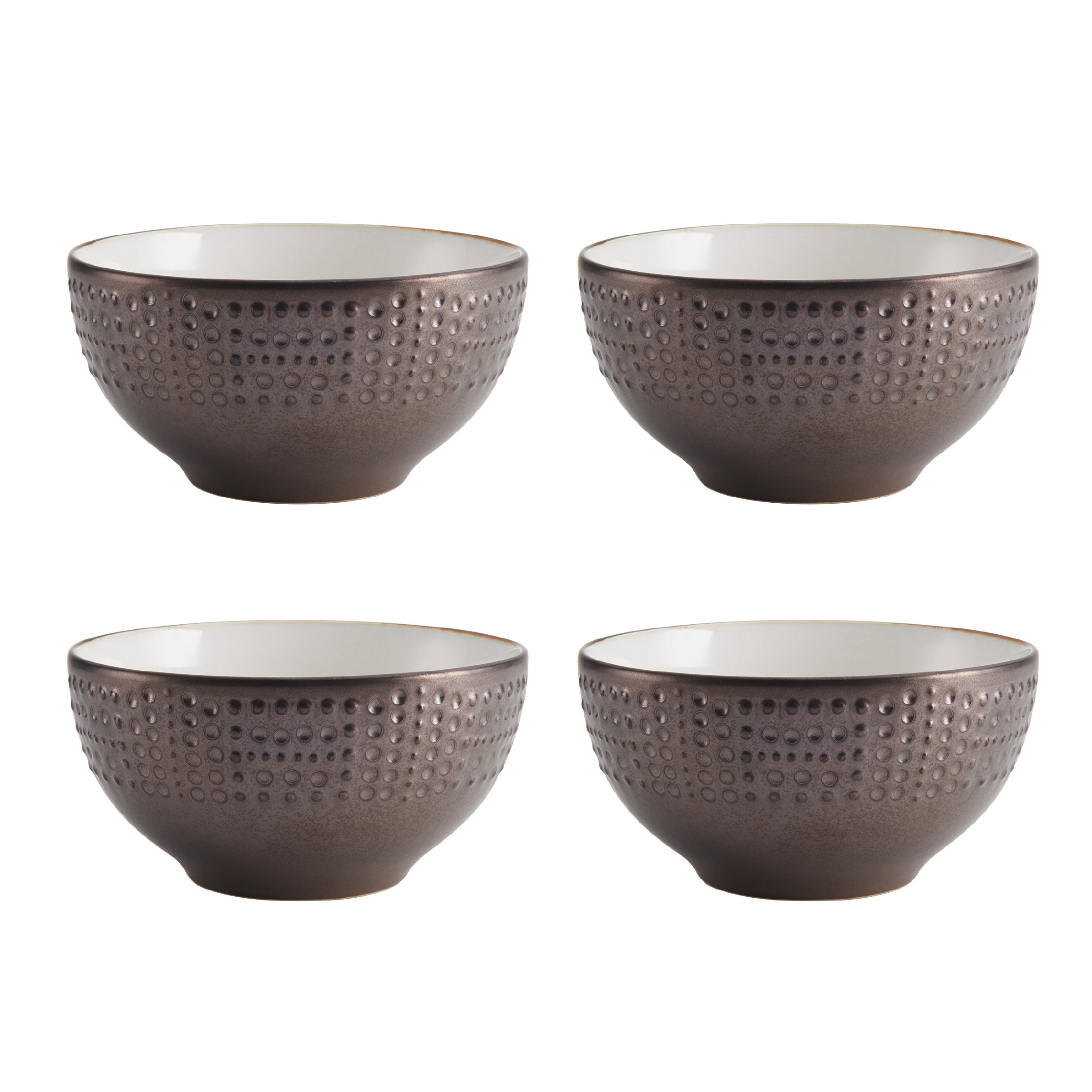Mikasa Metropolitan 16-Piece Dinnerware Set for 4 - Elegant Stoneware Plates, Bowls & Mugs - Perfect for Family Dinners, Entertaining Guests & Everyday Use