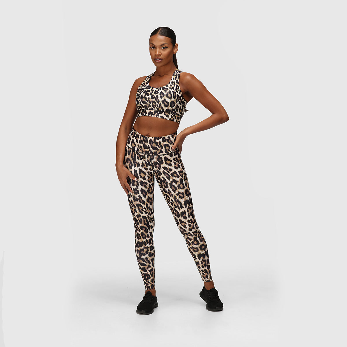 Pre Order Jaguar Print Leggings - High Waisted Yoga Pants for Women | Perfect for Workouts, Lounge & Fashion