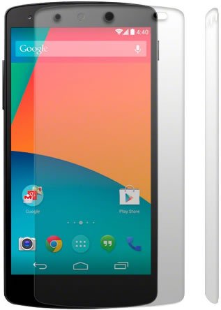 Google Nexus 5 Screen Protector - HD Clear Tempered Glass, Anti-Scratch & Bubble-Free - Perfect for Gaming, Browsing & Daily Use