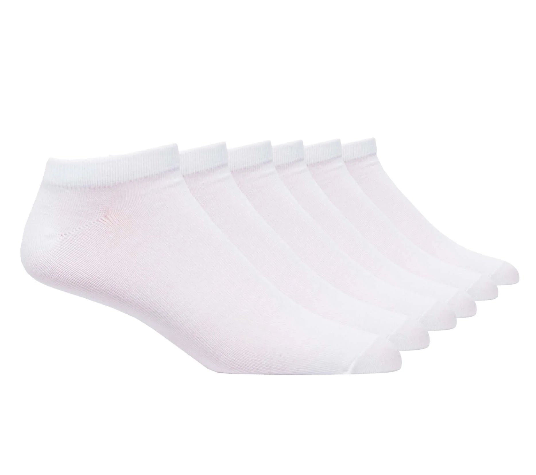 Kodiak Men's 6-Pack Low Cut Ankle Socks - Breathable Cotton Crew Socks for Work, Gym & Everyday Wear
