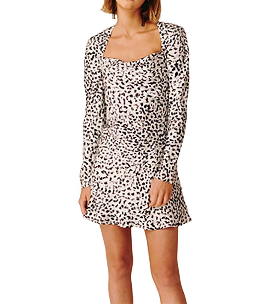 C/MEO COLLECTIVE Women's Polarized Long Sleeve Mini Dress - Party, Cocktail & Evening Wear Fashion