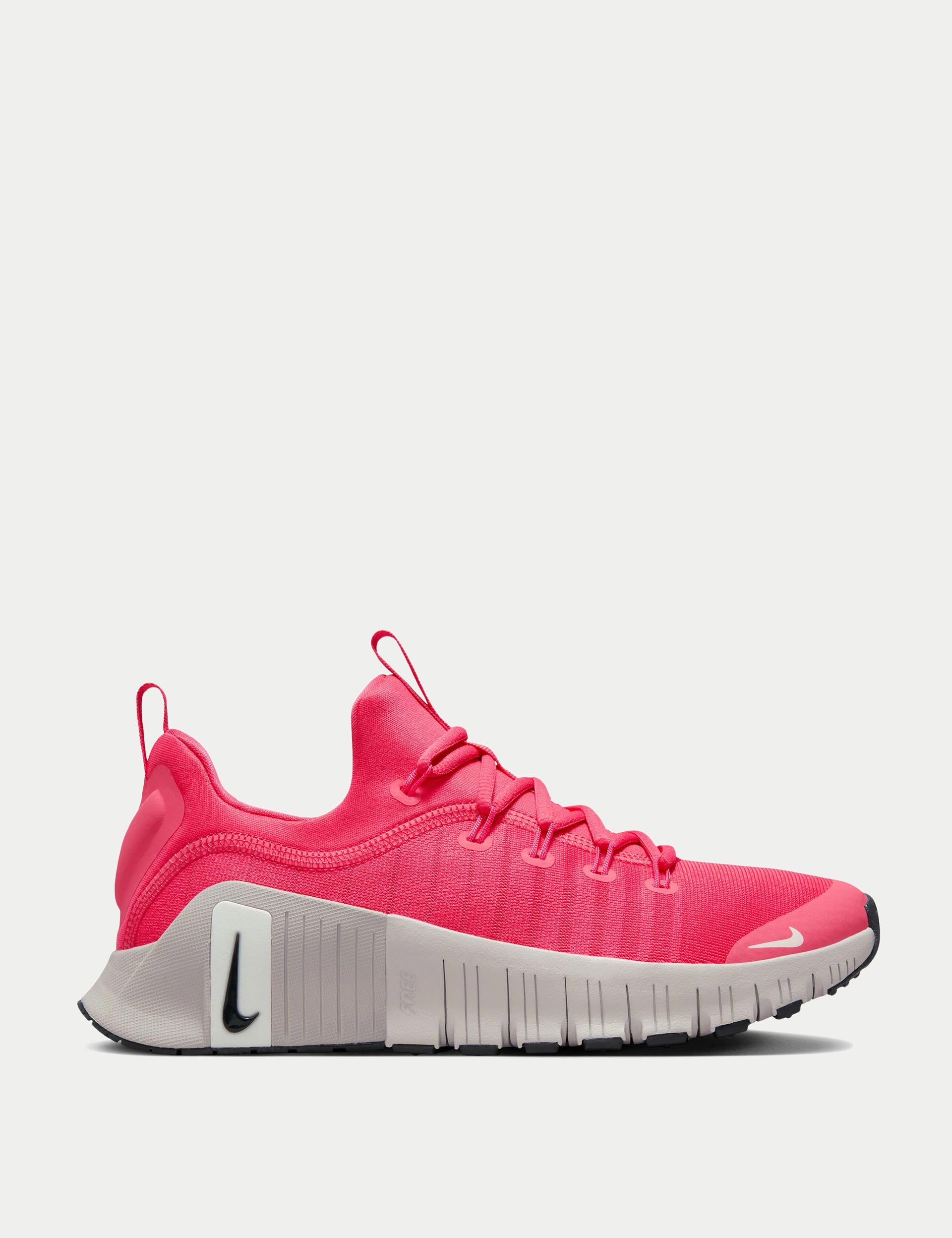 Nike Free Metcon 6 Training Shoes for Women - Aster Pink/Light Iron Ore/Pale Ivory/Black | CrossFit, Gym & Workout Shoes for Weightlifting & HIIT
