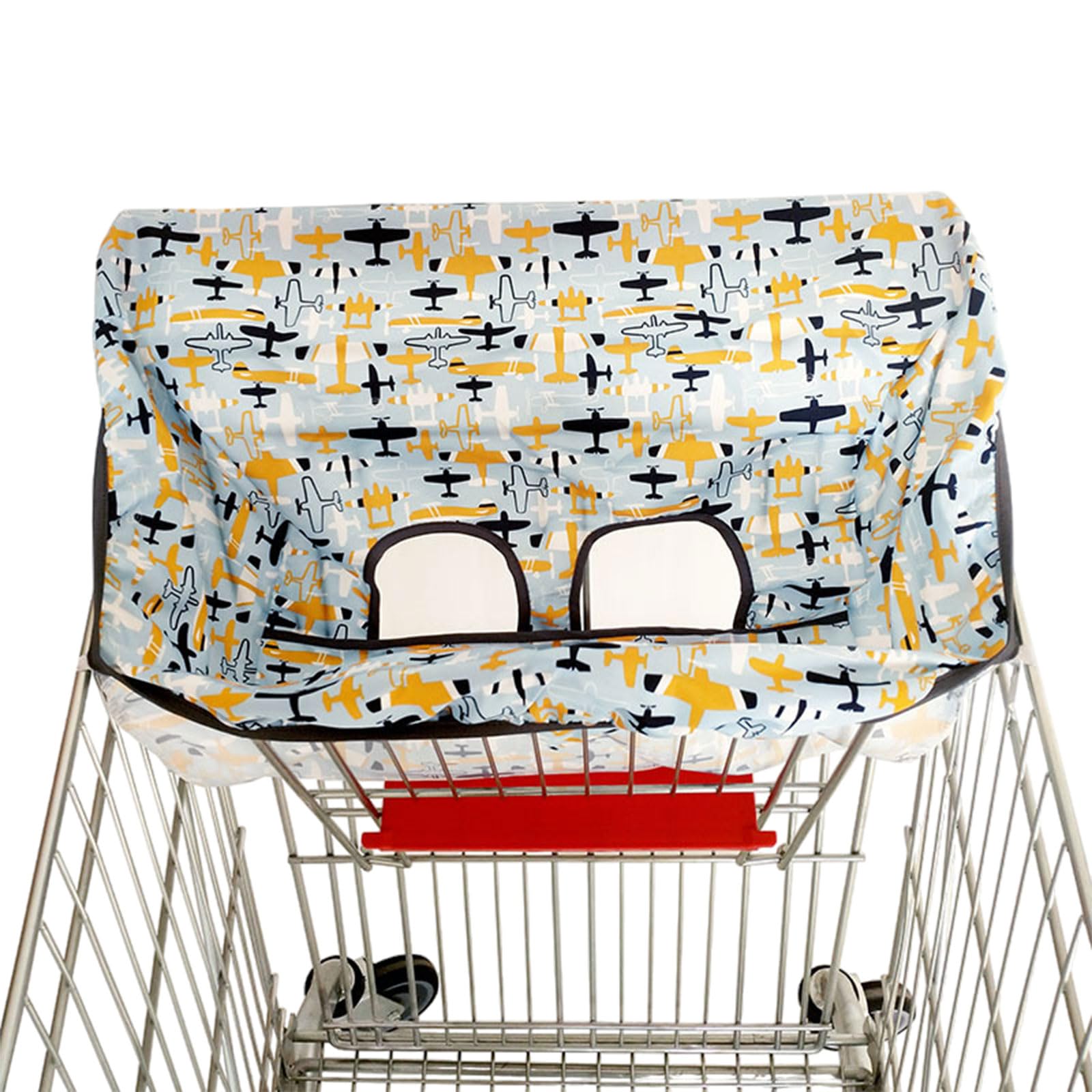 REDYY Baby Shopping Cart Cover & High Chair Seat Protector - Portable Infant Dining Chair Pad for Toddlers & Kids - Soft, Washable & Safe for Restaurants, Grocery Stores & Home Use