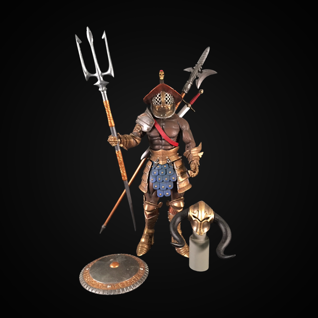Mythic Legions: House of the Noble Bear - Calavius Action Figure | Collectible Fantasy Warrior for Display & Role-Playing Games (RPG)