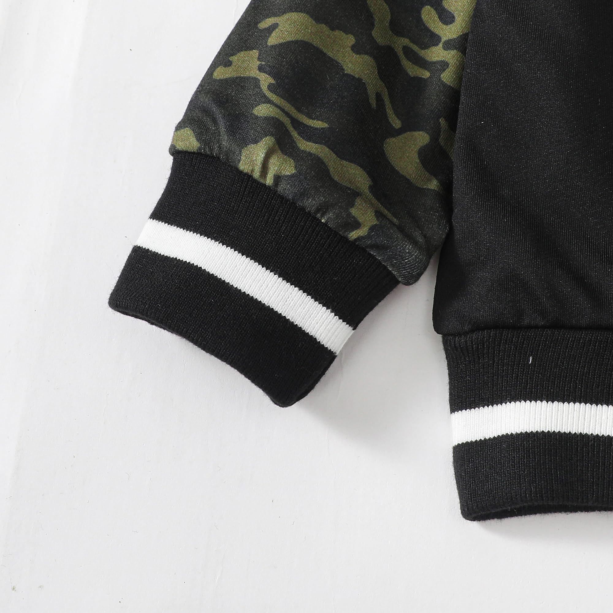 Baby Boy Outfits - Toddler Boys' Bomber Varsity Jacket & Sweatpants Set for Fall & Winter | Cute Casual Wear for Playdates & Family Outings