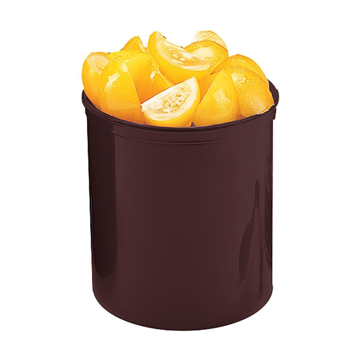 Cambro CP12195 1.2 Quart Reddish Brown Food Storage Container with Lid - Perfect for Restaurants, Catering & Meal Prep