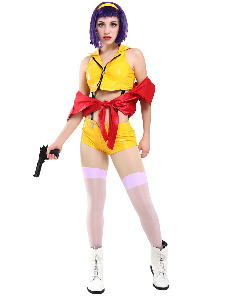 Miccostumes Women's Anime Cosplay Costume Set - Top, Shorts, Headband & Socks for Halloween, Comic Con & Cosplay Events | Kawaii Japanese Style Outfit