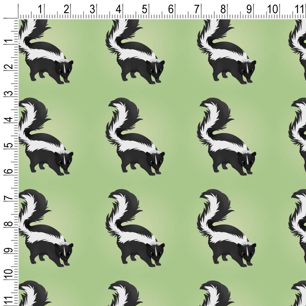 GRAPHICS & MORE Skunk Posing Gift Wrap Paper Rolls - Perfect for Birthday, Christmas, and Party Present Wrapping