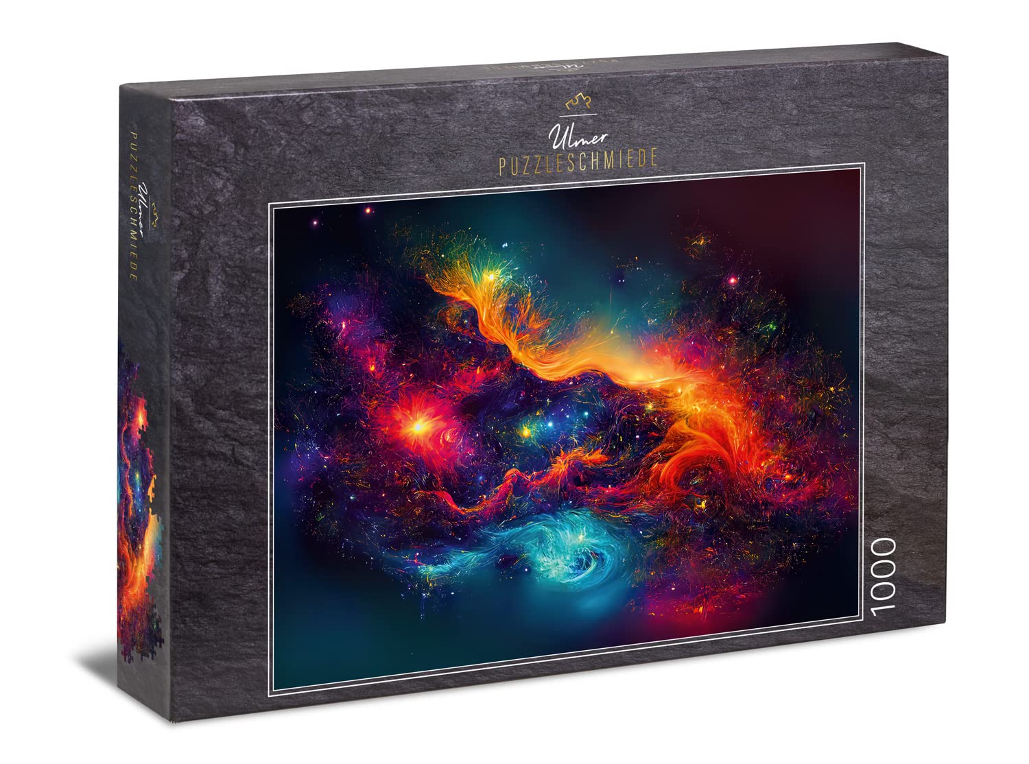 1000-Piece Star Dust Galaxy Puzzle - High-Quality German-Made Space Jigsaw for Adults - Fantasy Universe & Cosmos Theme - Perfect for Relaxation, Family Bonding & Home Decor