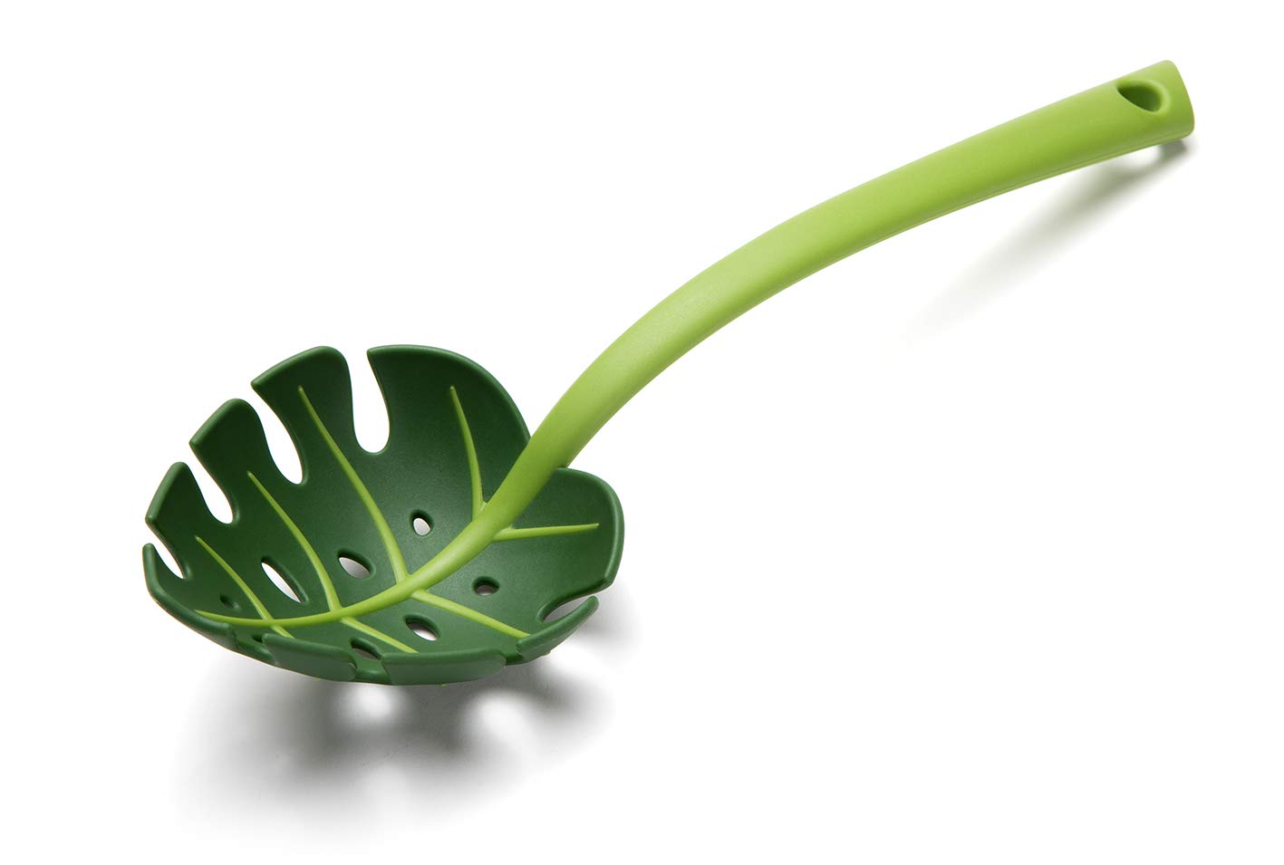 OTOTO Jungle Spoon Monstera Ladle - BPA-Free High Heat Resistant Nylon Cooking Spoon for Nonstick Cookware - Perfect for Soups, Sauces & Kitchen Decor - Unique Kitchen Gadgets & Gifts for Home Chefs