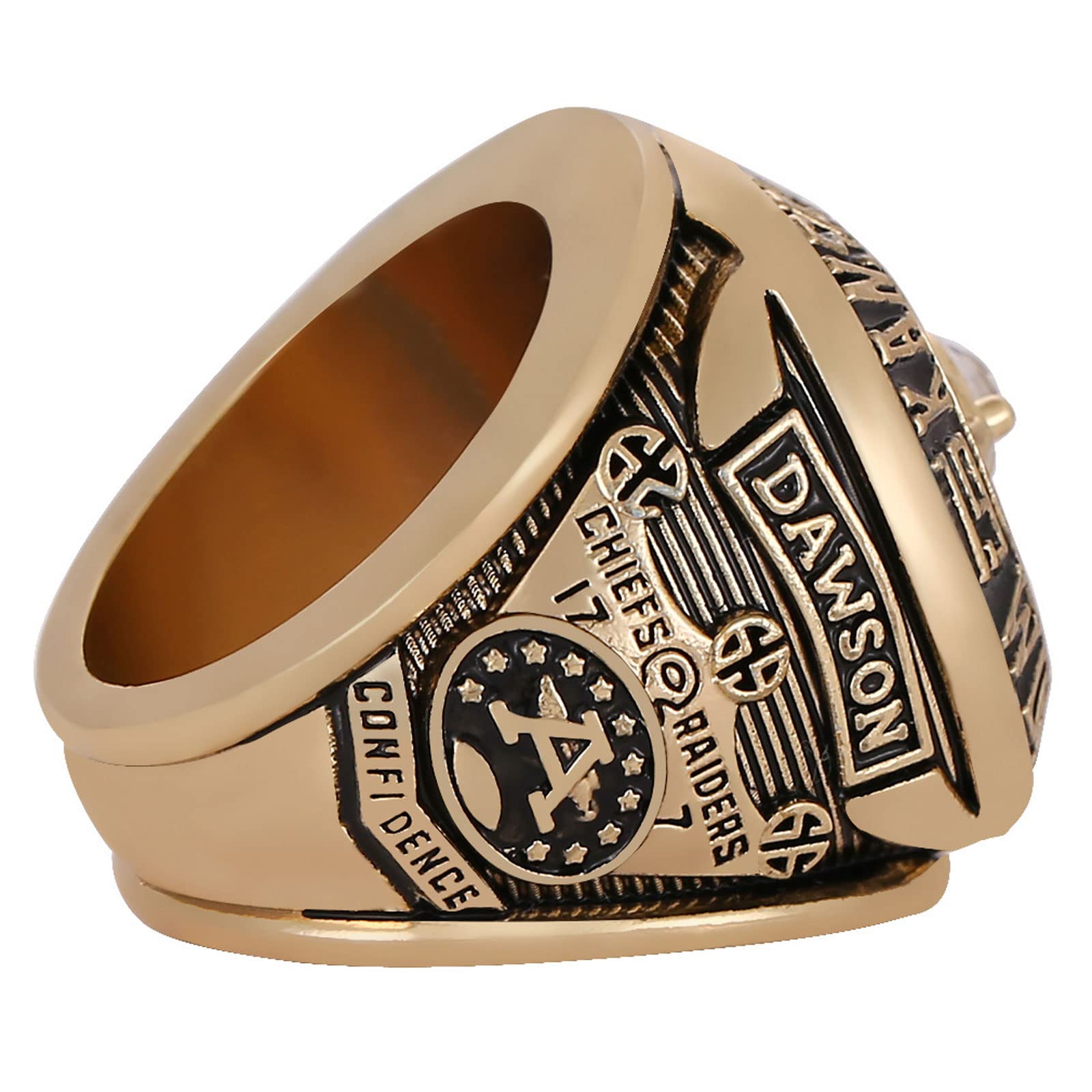 SARUEL 1970-2020 Championship Champion Replica Ring - Collectible Sports Memorabilia for Men, Fans Gift with Display Case - Perfect for Sports Enthusiasts, Trophy Room Decor, and Championship Celebration Souvenirs