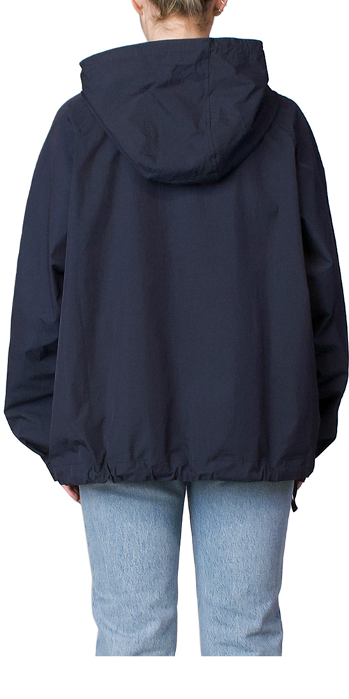 Anorak Jacket for Men & Women - Waterproof Windbreaker with Hood in Midnight Blue - Perfect for Hiking, Camping & Outdoor Adventures