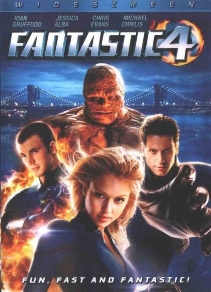 Fantastic Four (Widescreen Edition) - Marvel Superhero Movie DVD - Perfect for Family Movie Nights & Marvel Fans Collection