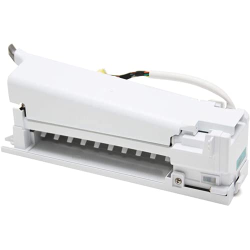 ClimaTek Upgraded Ice Maker Replacement for Samsung Refrigerator - Compatible with PS12115595 - Fixes Common Ice Production Issues - Perfect for Home Kitchen & RV Refrigeration