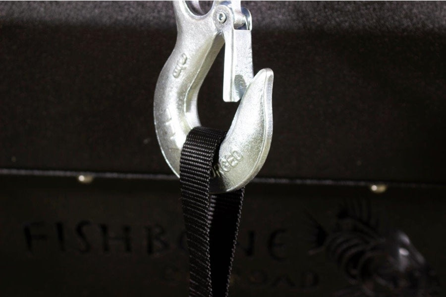 Fishbone Offroad Winch Pull Handle - Heavy Duty Recovery Hook with Durable Steel Construction - Perfect for Off-Roading, Jeep Recovery & 4x4 Truck Accessories