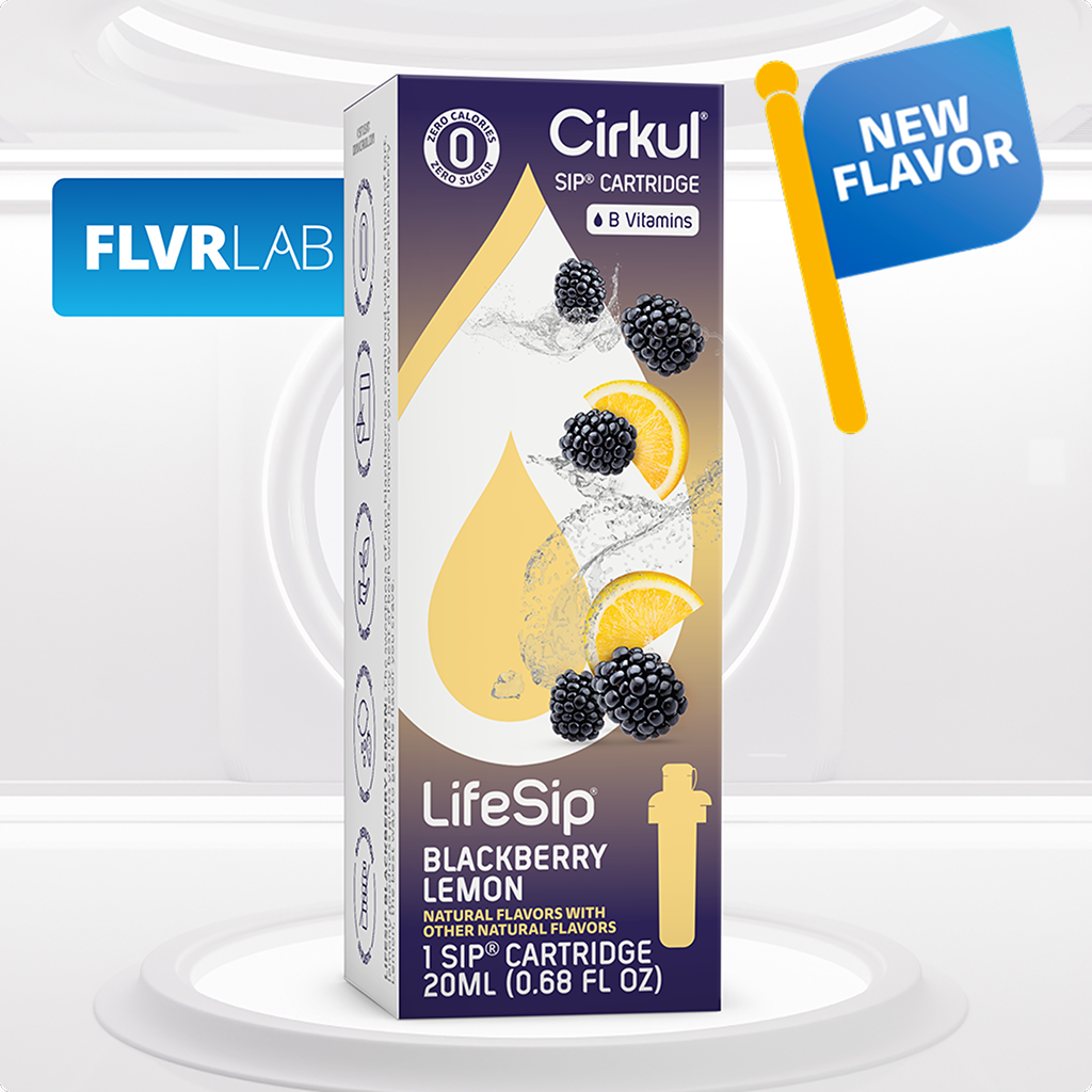 LifeSip Blackberry Lemon Flavored Electrolyte Drink - Hydration Boost for Workouts, Hiking & Outdoor Activities | Refreshing & Energizing Sports Beverage
