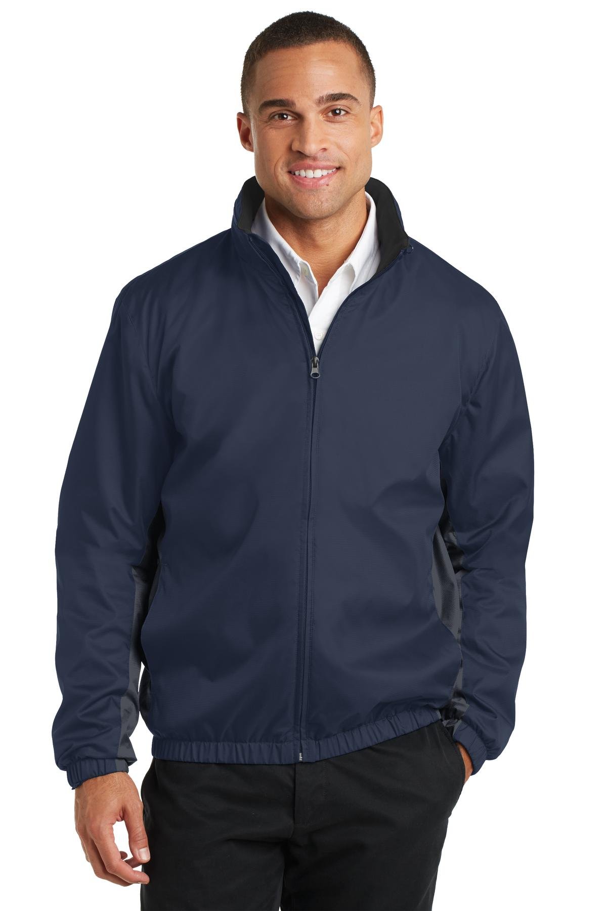Port Authority Lightweight Charger Jacket for Men & Women - Water-Resistant Windbreaker with Zip Pockets - Perfect for Outdoor Activities, Work & Travel
