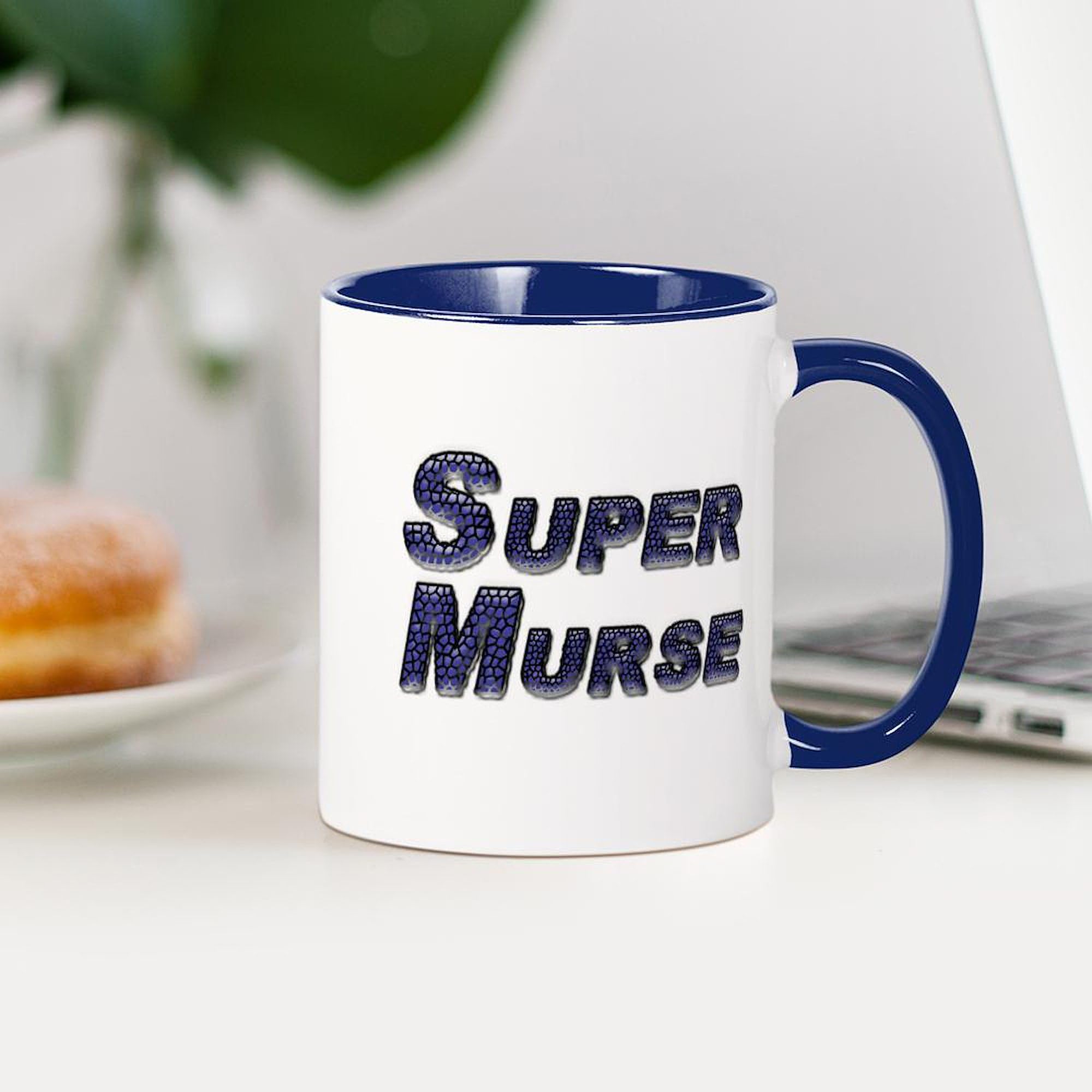 Super Murse Mugs 11 oz (325 ml) Ceramic Coffee Cup - Perfect for Home, Office & Gifts | CafePress