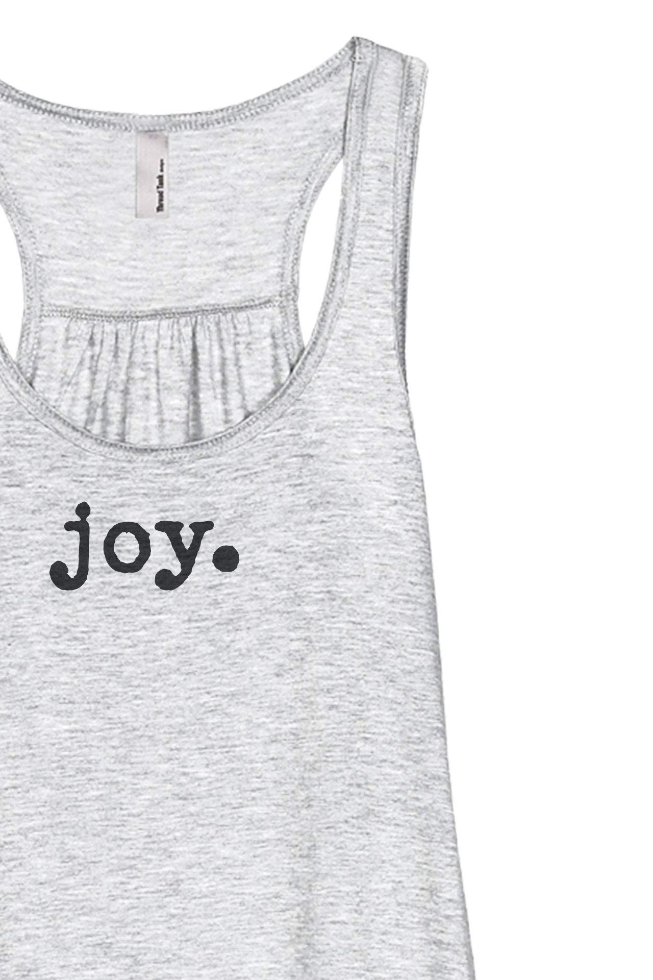 Joy Women's Sleeveless Flowy Racerback Yoga Tank Top - Breathable Workout Shirt for Gym, Running & Summer Outdoor Activities