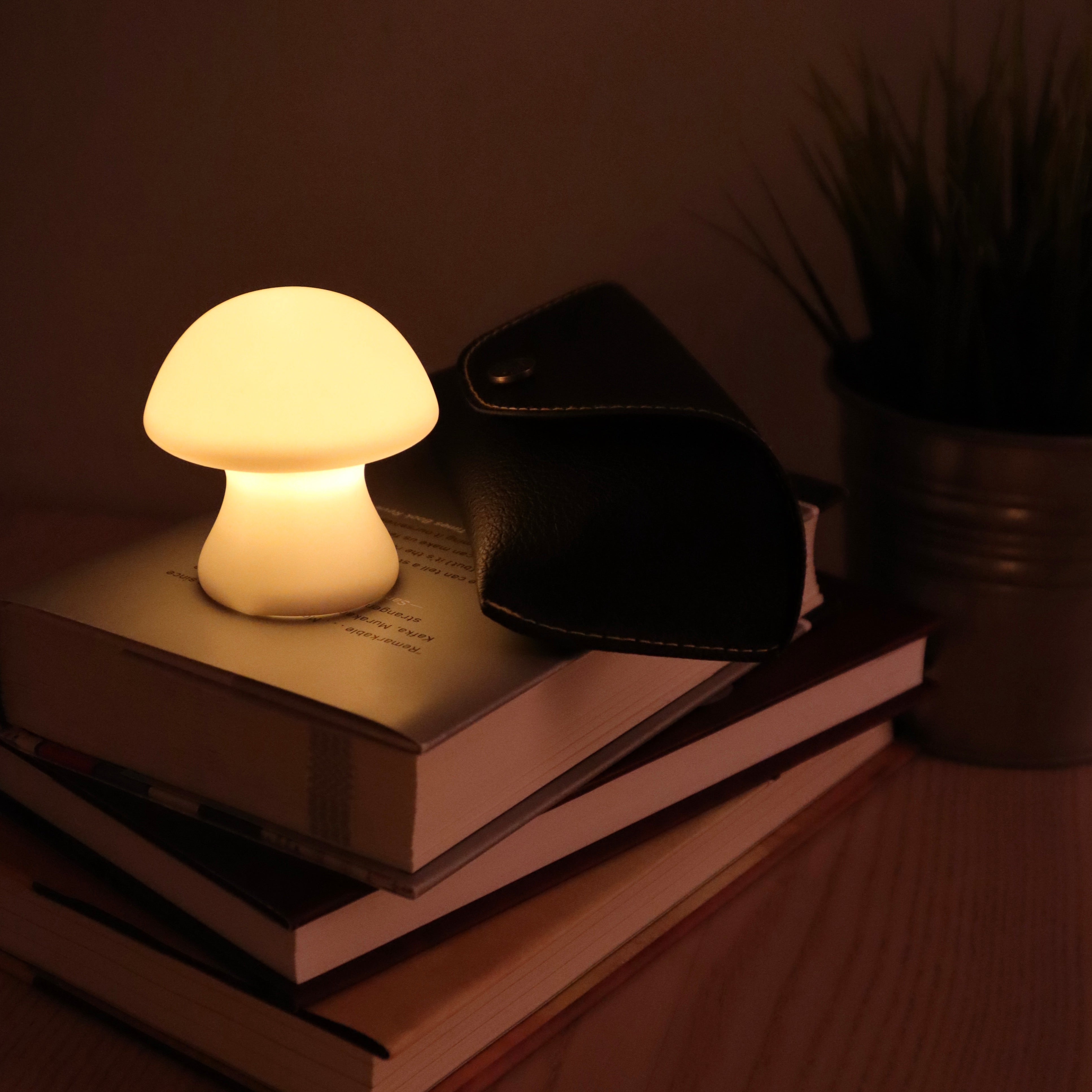 Mini Mushroom Night Light - Cute LED Mushroom Lamp for Kids Room, Nursery, Bedroom Decor - Perfect for Nighttime Reading, Relaxation & Creating a Cozy Atmosphere