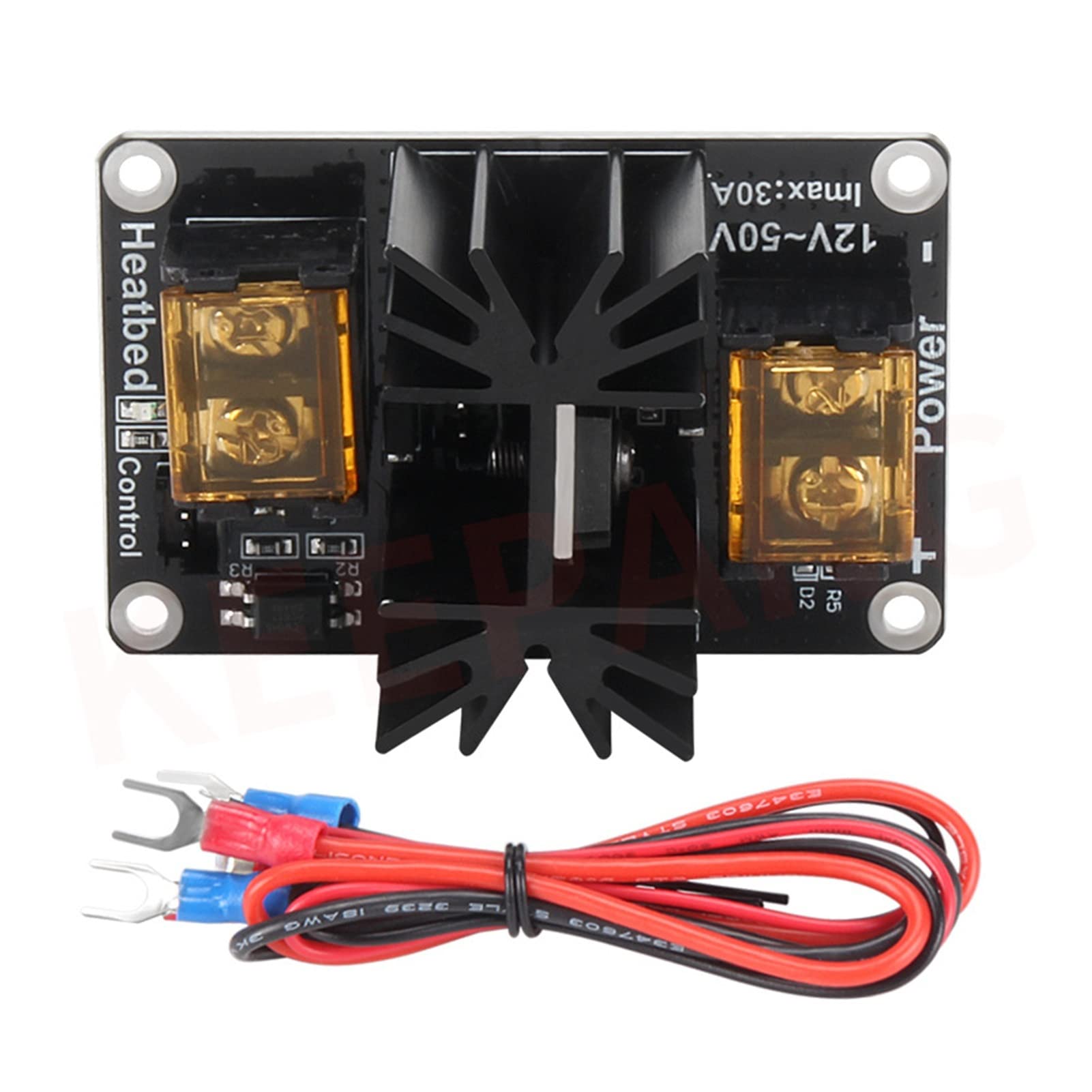 Chul Hsin 3D Printer DIY Accessories - High Power Heated Bed MOSFET Expansion Module & Current Load Board for Ender 3, CR-10 | Upgrade Your 3D Printing Setup | Perfect for Home & Professional Use