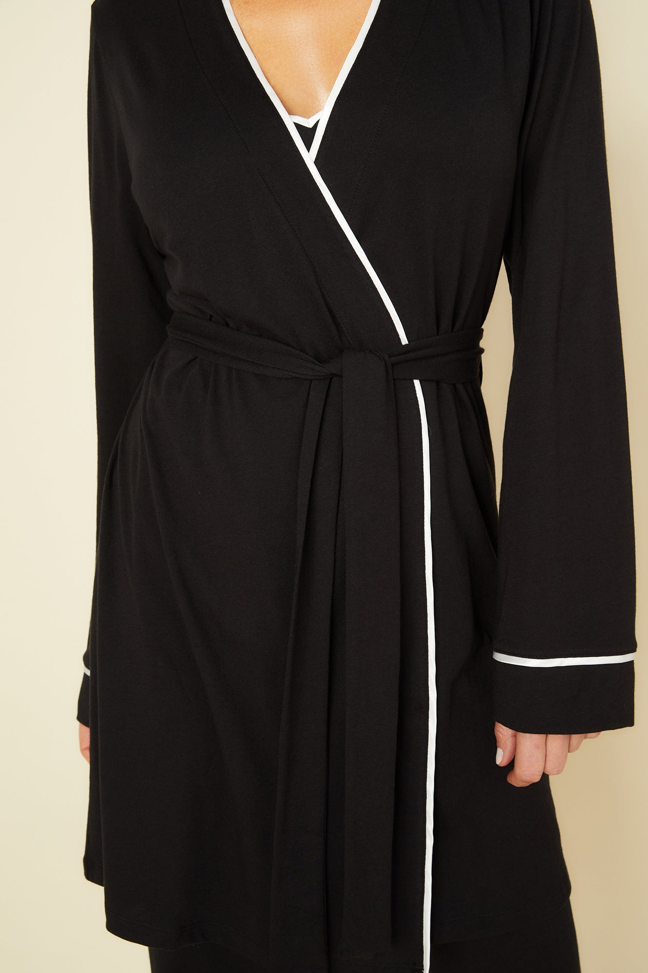 3 Piece Pajama Set with Robe for Women - Soft Cotton Sleepwear Lounge Set - Perfect for Sleepovers, Spa Days & Relaxing at Home