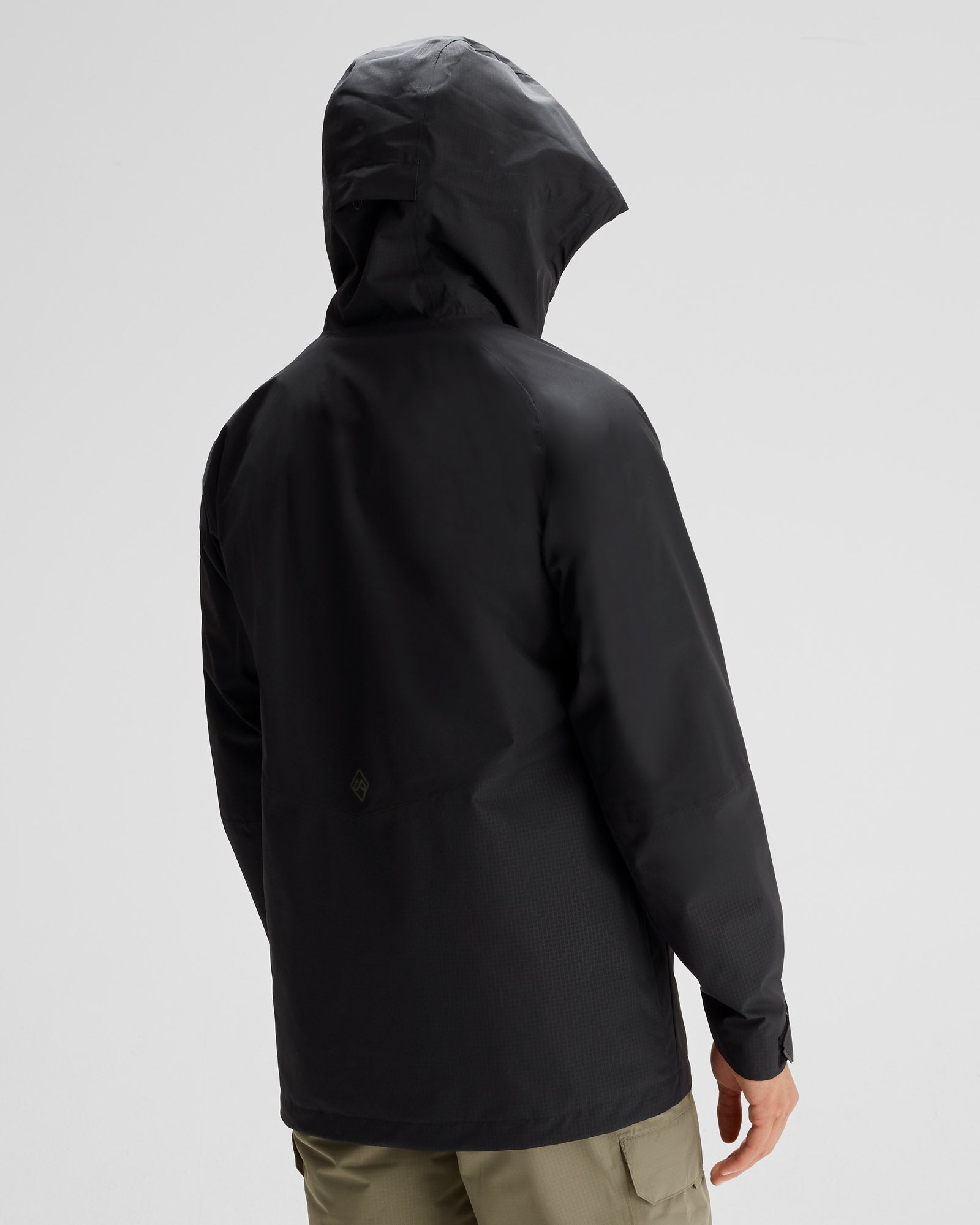 Men's PWDR Days 2L Shell Snow Jacket - Waterproof Winter Coat for Skiing & Snowboarding - Black Stingray Color - Ideal for Cold Weather Outdoor Activities