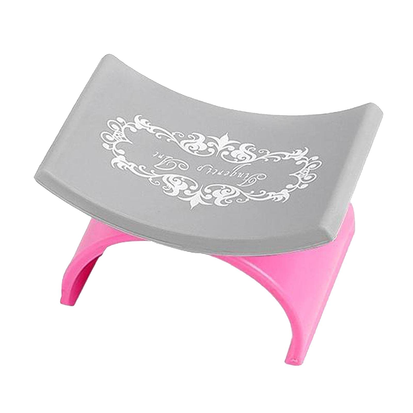 LOSA Silicone Hand Rest Cushion for Nail Art - Ergonomic Arm Support Pillow (Rose Red) - Perfect for Manicure, Gel Polish & Nail Extension Application at Home or Salon
