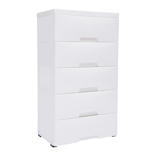 5 Tiers, 5 Drawers, White 2