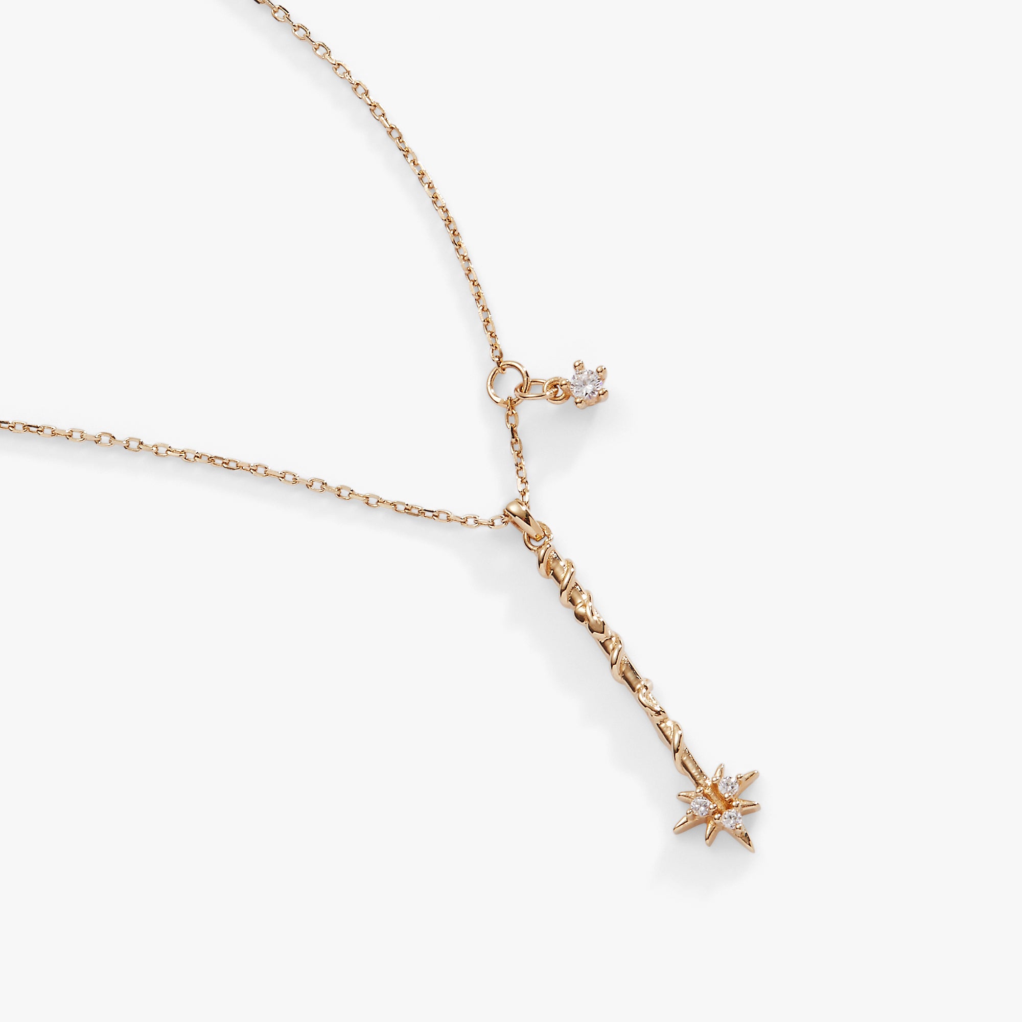 Harry Potter™ Hermione Granger Wand Necklace - Perfect for Cosplay, Halloween Costume & Wizarding World Fans