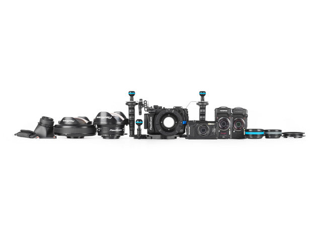 Olympus Tough TG-6 TG-7 Underwater Camera Housing - Waterproof Case for Diving, Snorkeling & Outdoor Adventures (Black)