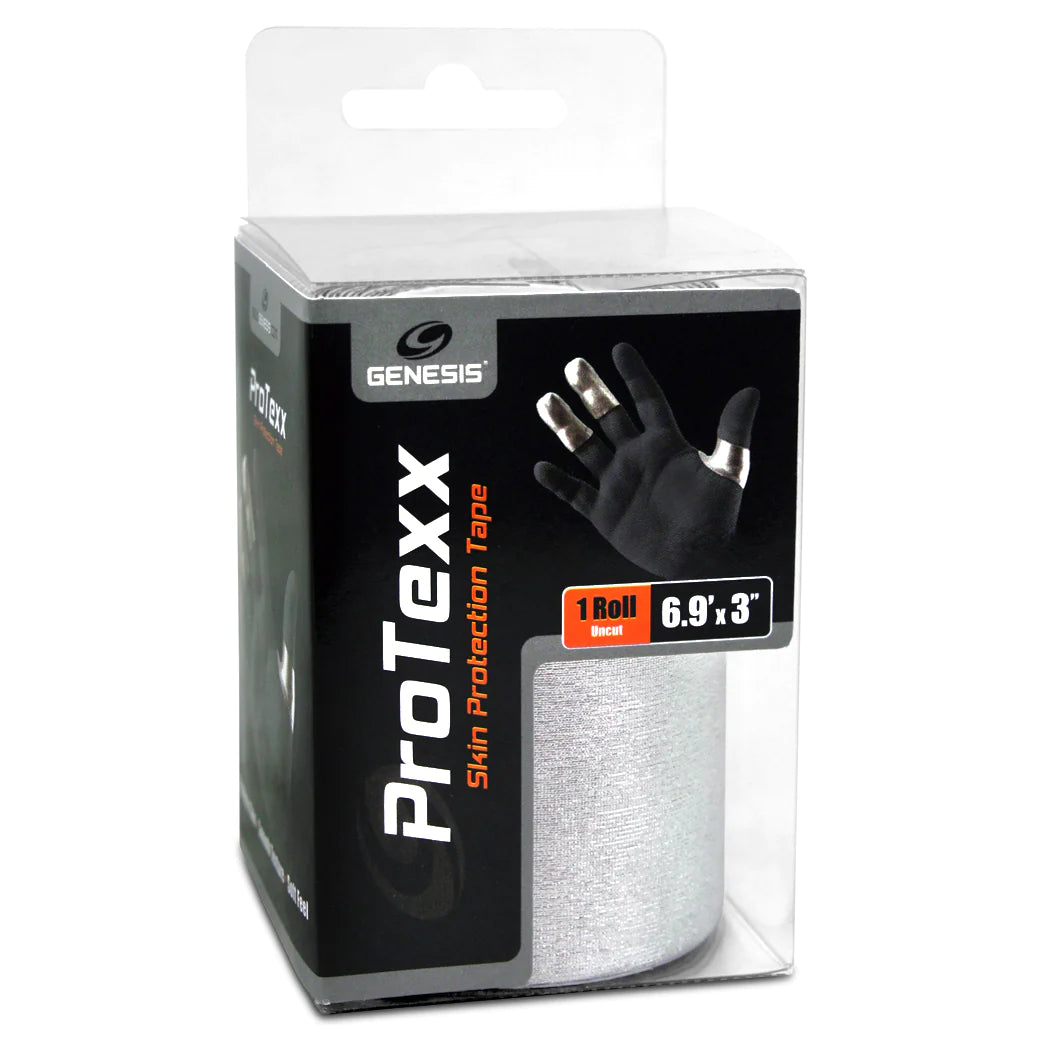Genesis Pro Texx Silver Skin Protection Tape - Athletic & Medical Grade Adhesive for Joint Support, Wound Care & Injury Prevention - Ideal for Sports, Workouts & Daily Activities