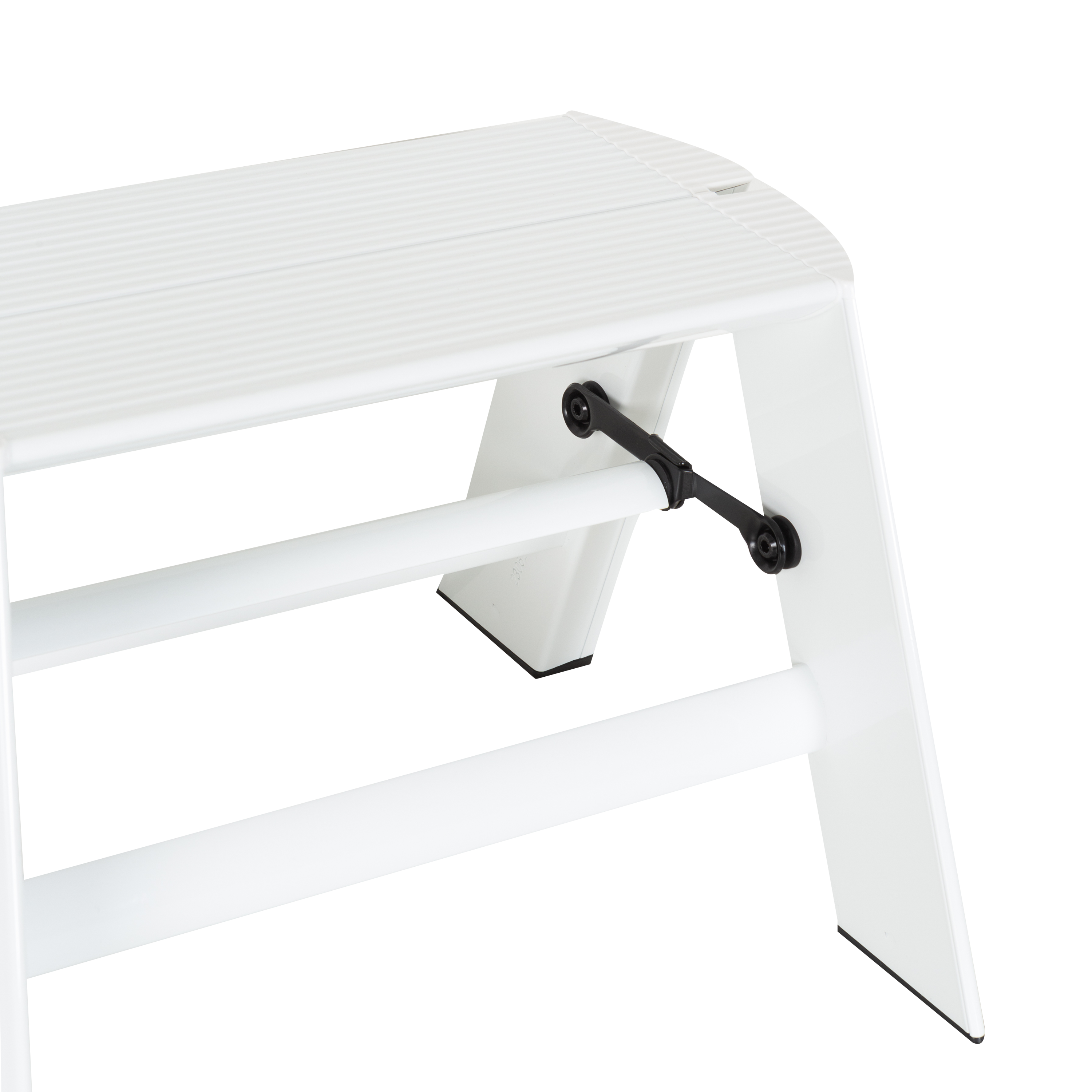 1 Step Ladder - Sturdy & Lightweight Aluminum Step Stool for Home, Kitchen, Garage - Non-Slip Safety Platform (Model 118186002015)