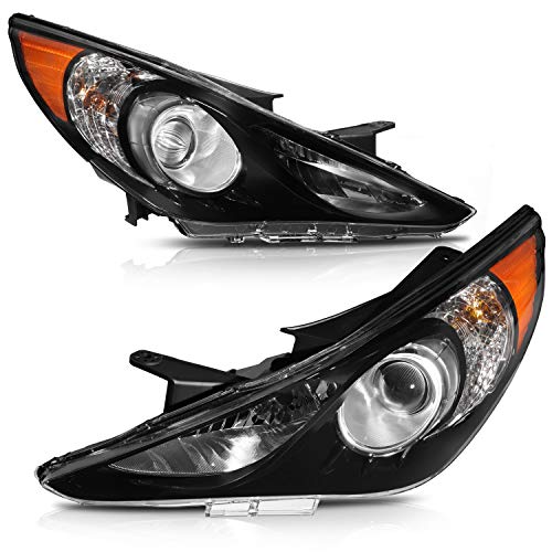 Black Housing Amber Reflector Clear Lens