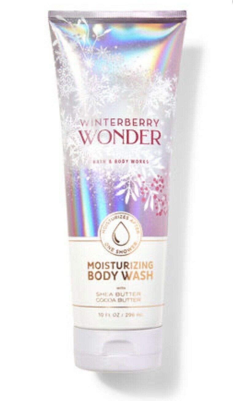 Winterberry Wonder Moisturizing Body Wash - 10 fl oz | Hydrating & Nourishing Shower Gel for Dry Skin | Perfect for Winter Skincare Routine & Daily Shower Use
