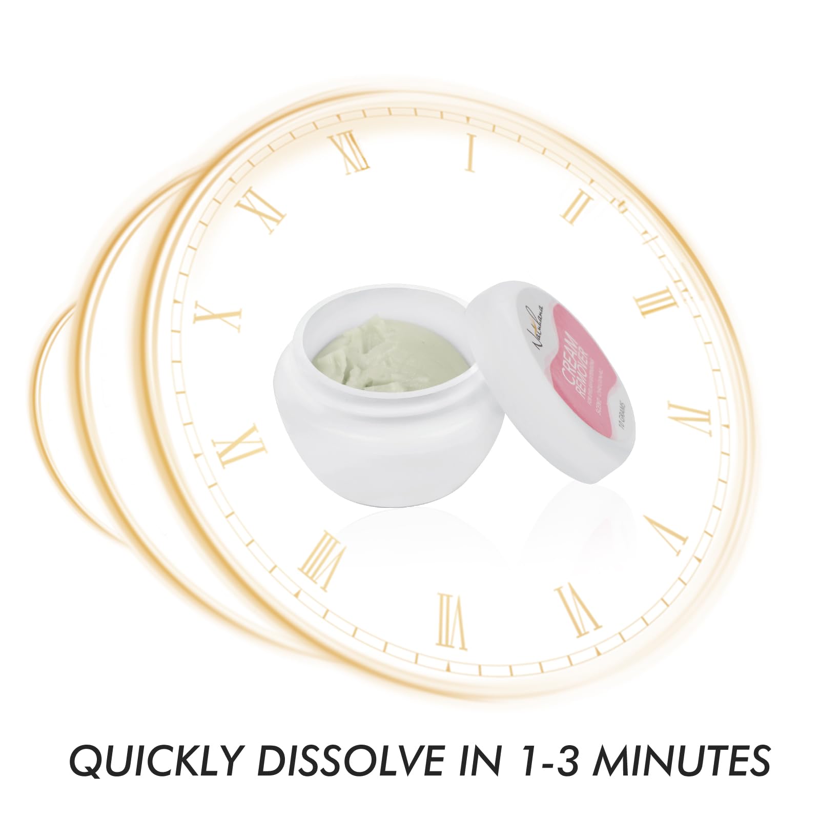 Gentle Lash Remover for Eyelash Extensions - Low Irritation Formula for Sensitive Skin, Fast-Dissolving Original Flavor Cream (10g) | Professional Salon & Home Use | Perfect for Eyelash Extension Removal & Maintenance