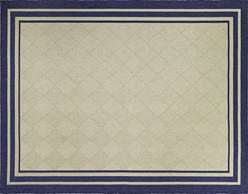 Triple Border Navy Blue