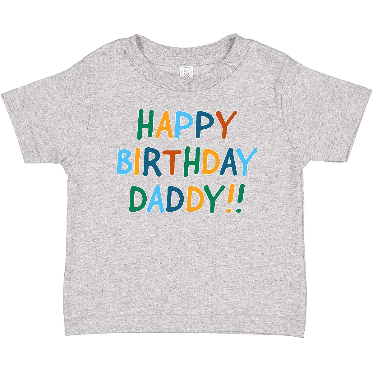 Inktastic Happy Birthday Daddy Baby T-Shirt - Cute Birthday Outfit for Toddlers & Infants - Perfect for 1st Birthday Parties, Family Photos & Special Celebrations