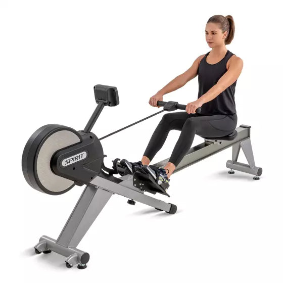 Spirit CRW800 Rowing Machine for Home Gym - Premium Indoor Rower for Full Body Workout | Perfect for Cardio Training & Strength Building | Compact Design for Small Spaces