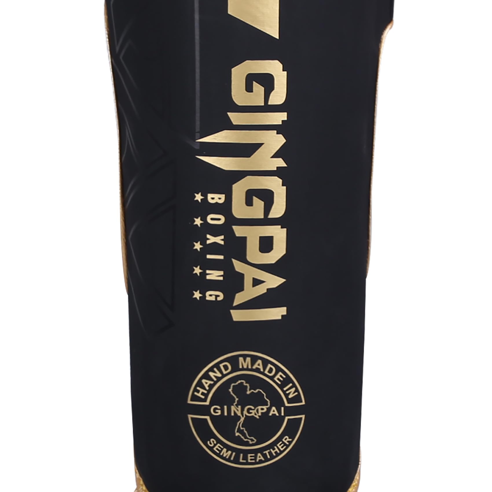 GINGPAI WKF Approved Karate Shin Guards - Martial Arts Leg Protection for Kids, Men & Women - Ideal for Training, Sparring & Competition