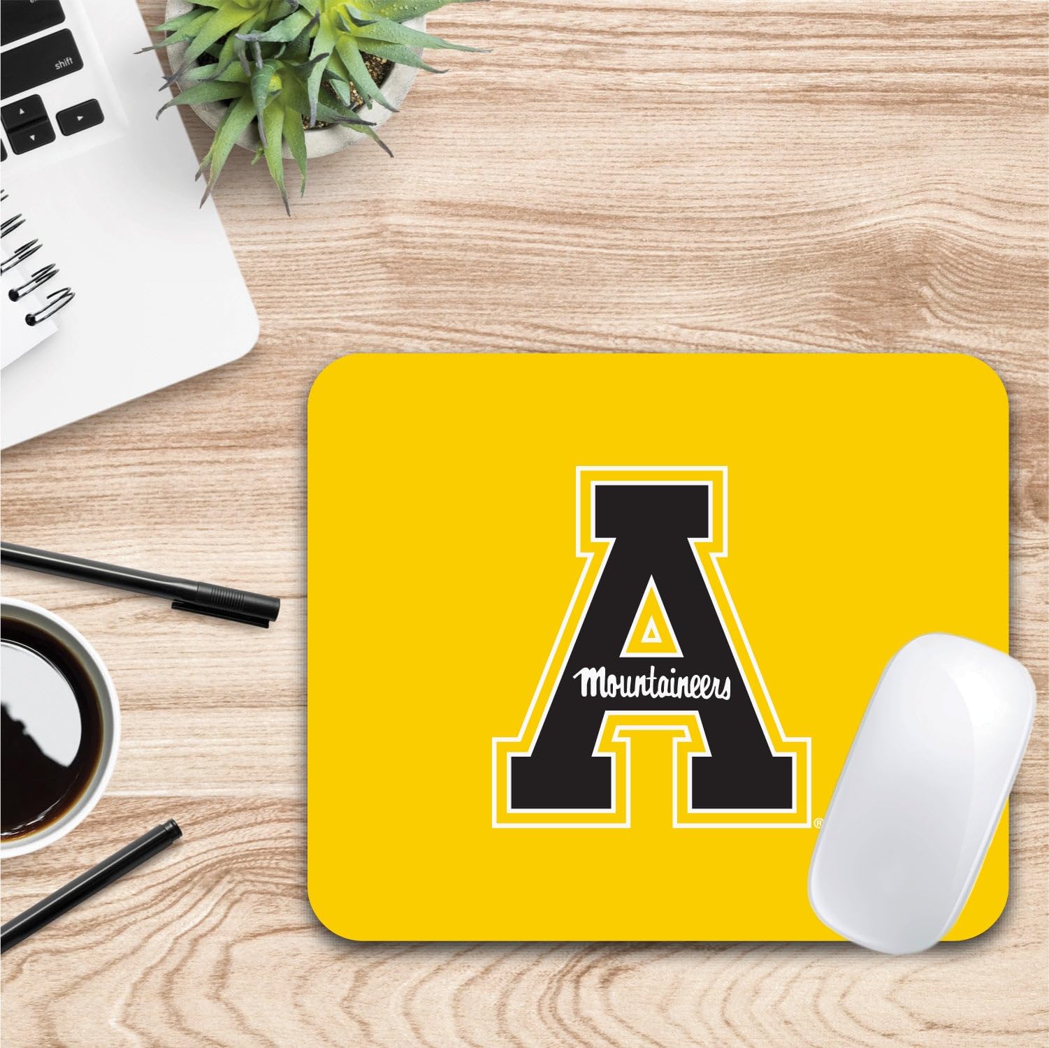 Appalachian State University Mouse Pad - Classic Black Fabric Gaming & Office Desk Mat for Computers, Laptops - Perfect for Work, Study & Gaming Setup