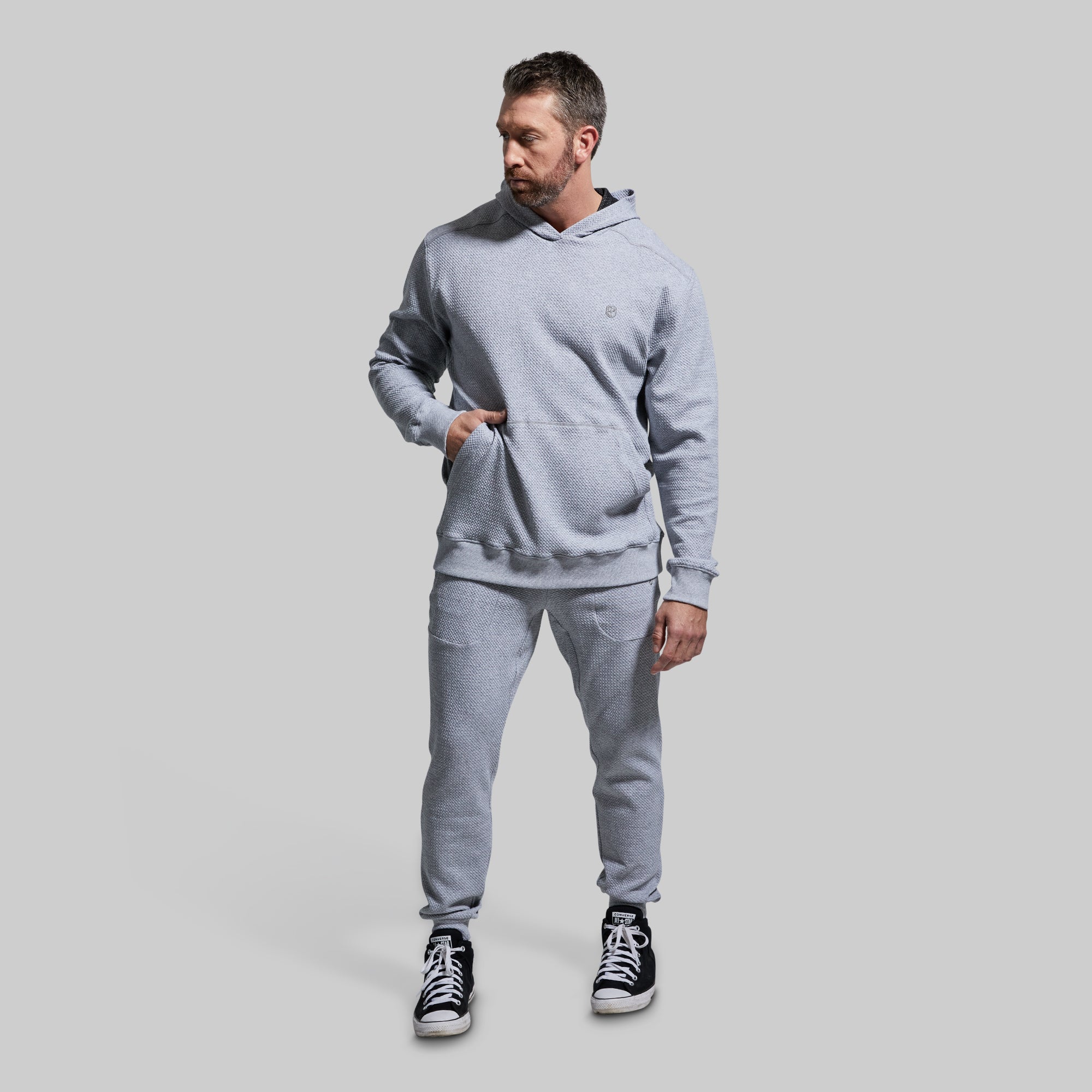 Men's Cloud Jogger Set - Lightweight Comfortable Running Outfit in Paloma Grey | Perfect for Gym, Jogging & Casual Wear