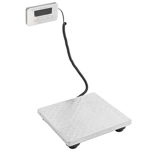 200kg Digital Postal Scale - Stainless Steel Shipping Scale for Business, Office, Home & Warehouse - Accurate Package, Luggage & Parcel Weighing - Perfect for E-commerce Sellers & Small Businesses