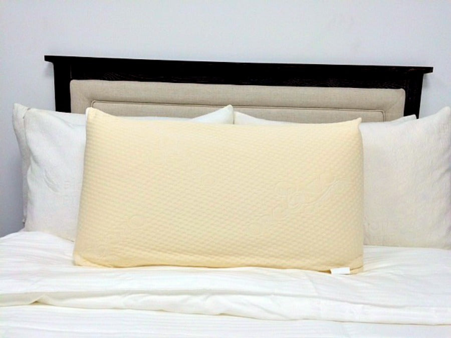 Latex International Rejuvenite Natural High Profile Pillow - Premium Latex Pillow for Neck & Shoulder Support - Perfect for Side Sleepers & Back Pain Relief